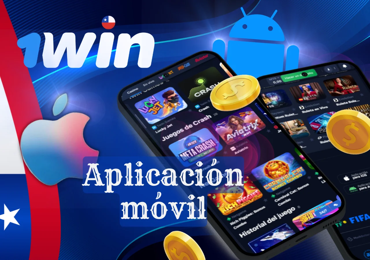 La aplicacion movil del casino facilita la realizacion de apuestas desde Android o iOS.