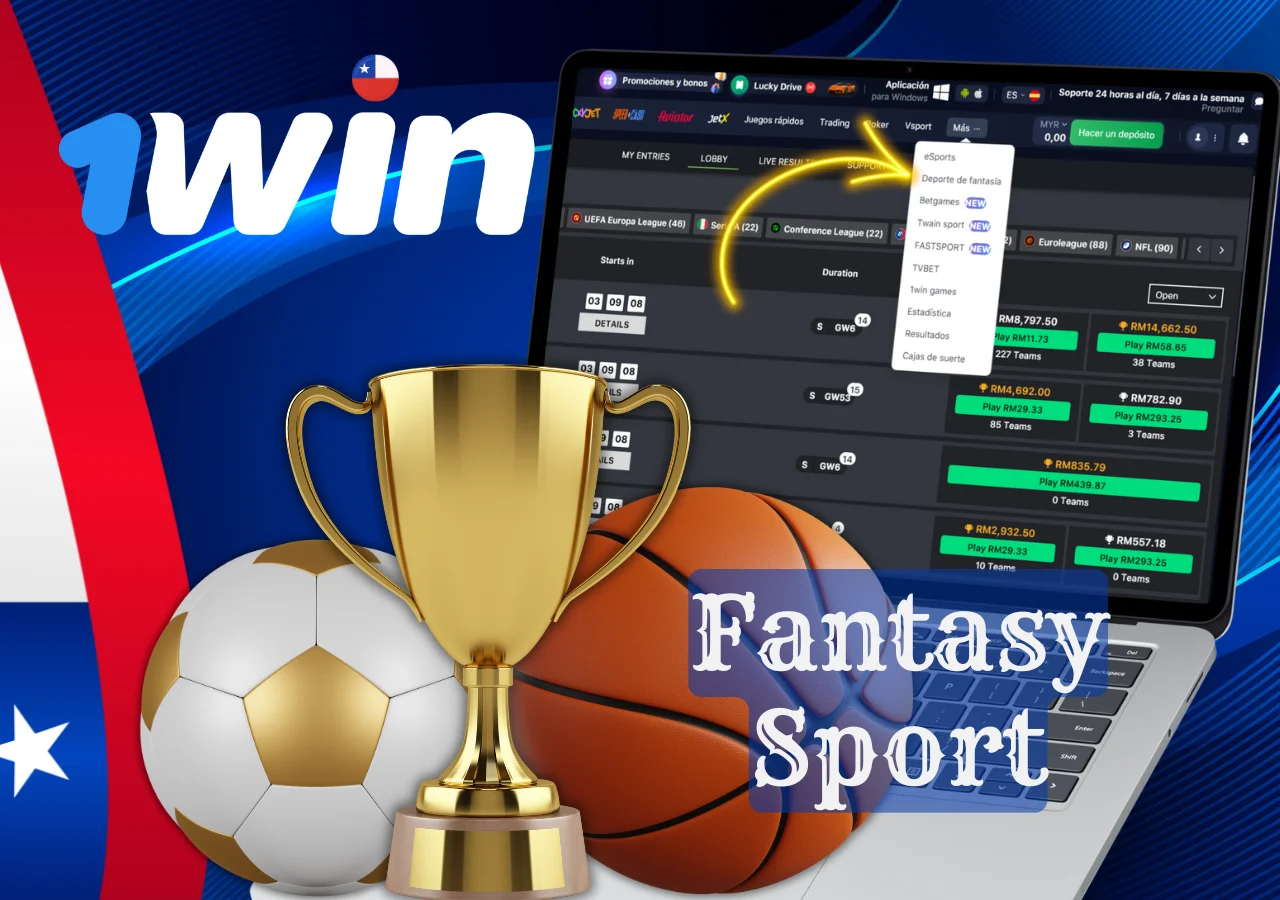El casino ofrece deportes de fantasia en los que los jugadores crean sus propias apuestas y emparejamientos.