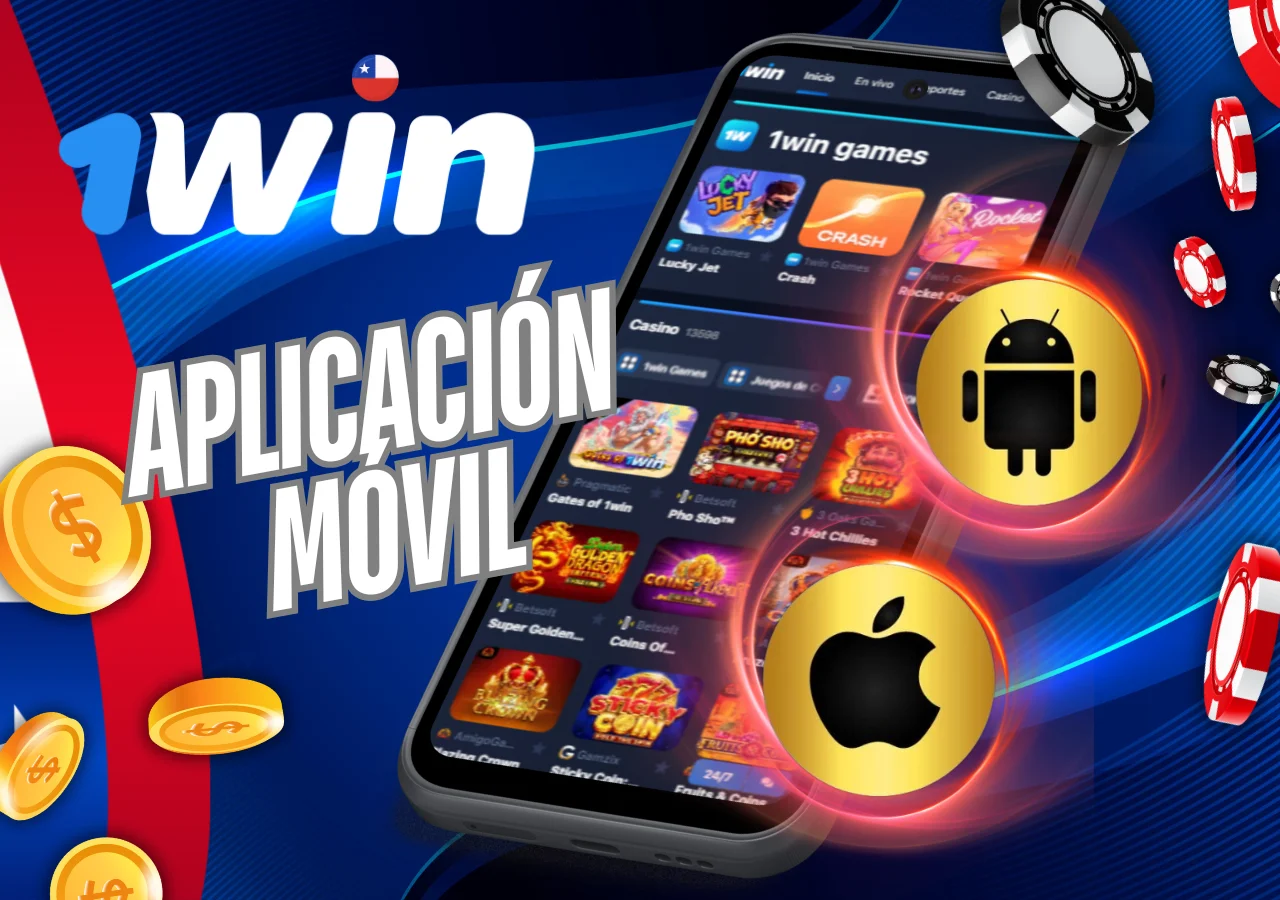 La aplicacion movil permite jugar de manera segura y sencilla en dispositivos Android o iOS.