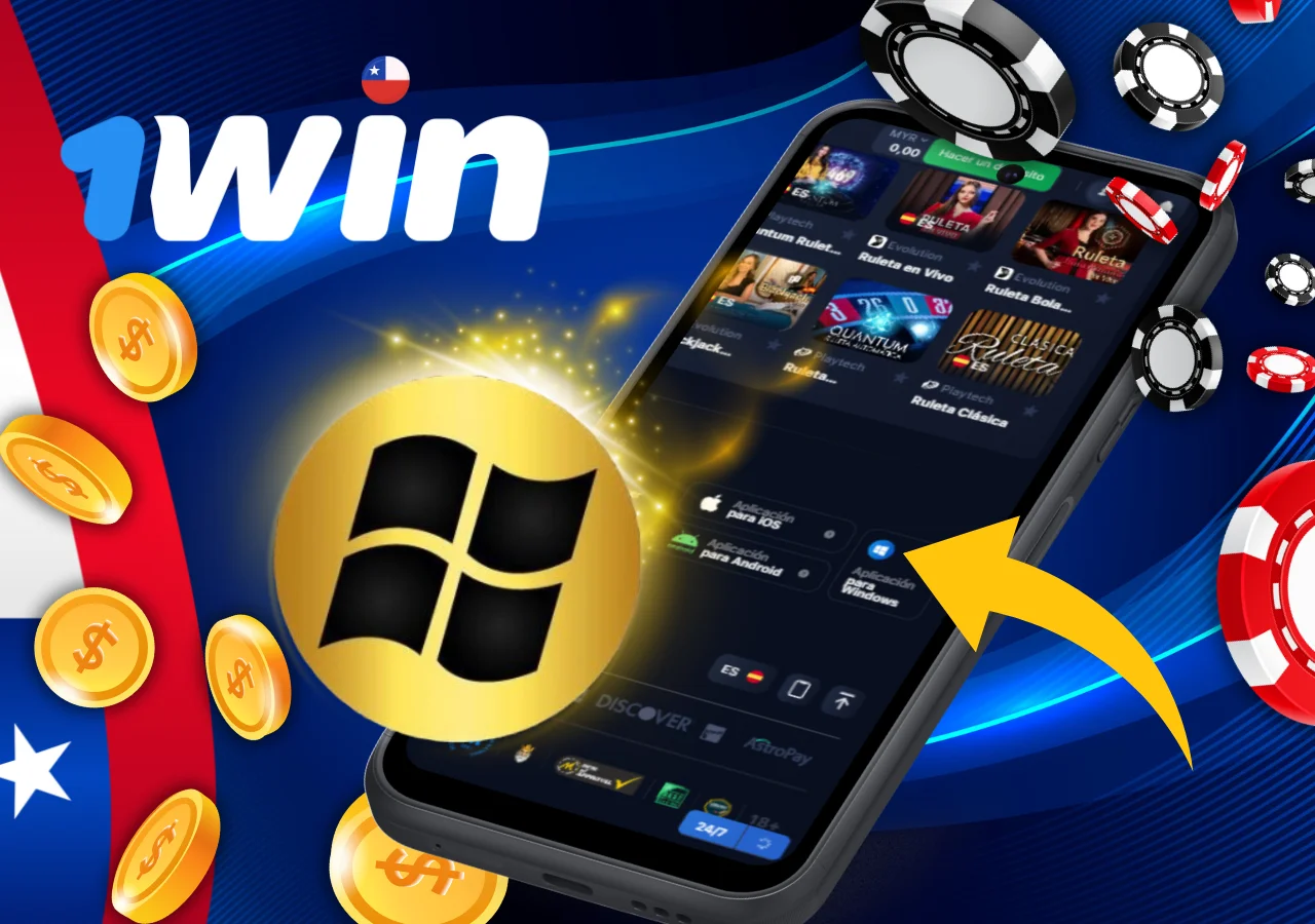 1Win descargue e instale la aplicacion 1Win para Windows siguiendo unos sencillos pasos.