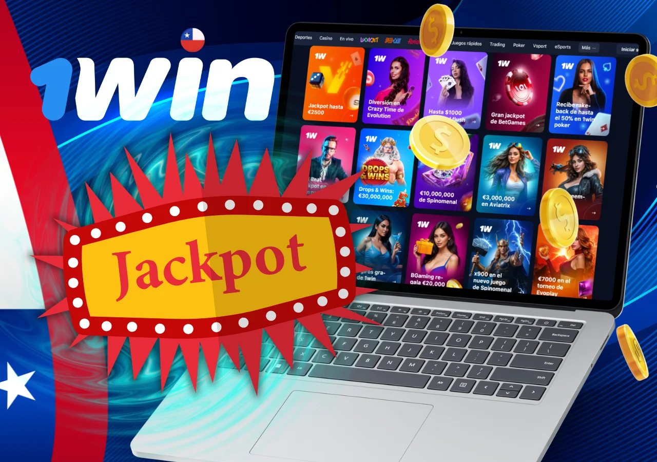 1Win el bote es un premio acumulativo en las tragaperras en las que la apuesta maxima permite participar.